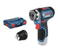 Bosch GSR 12V-15 FC Professional Sin llave 600 g Negro, Azul