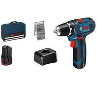 Bosch gsr 12v-15 professional 1300 rpm negro, azul