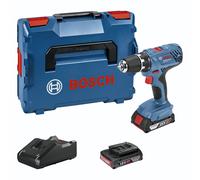 Bosch GSR 18V-21 Taladro Atornillador a Batería con 2 Baterías 2.0Ah