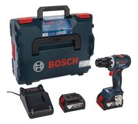 Bosch GSR 18V-65 Taladro Atornillador Inalámbrico con 2 Baterías de 5,0 Ah y L-BOXX