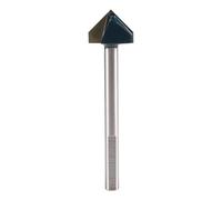 BOSCH GT1000 - Broca de cristal con punta de carburo, cerámica y azulejos, plata, 1 pulgada