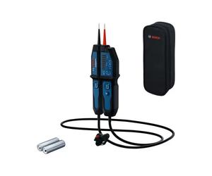 Bosch GVT 1000-15 Comprobador de Tensión Profesional 1000 V con 2 Baterías y Estuche de Transporte