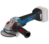Bosch Professional GWS 18V-10 PC Amoladora angular a batería, sin batería, 9000 rpm, disco diámetro 125 mm, motor EC, en caja, 18 V
