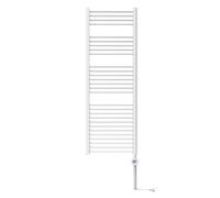 Bosch - Heat Radiator 4500 - Radiador de baño eléctrico, tamaño 1420x600 mm, 900 vatios, con toallero y termostato integrado, color blanco