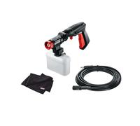 Bosch Hidrolimpiadora de alta presión 360 Kit de limpieza (con una pistola de 360° de alta presión, boquilla de detergente y manguera de prolongación, embalaje en caja)