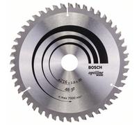 Bosch - hoja de sierra circular ad 216 mm z. 48 wz/n taladro. 30 mm de