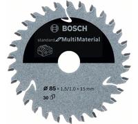 Bosch Professional – Disco de sierra circular Standard para MultiMaterial, 85×15×1,5 mm, 30 dientes