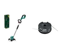 Bosch Home and Garden 0600878N04 Cortacésped, 36 V, Negro/Verde + Bobina de 6 m 1.6 mm (para Art 36-30 LI) Negro