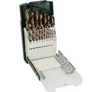 Bosch Juego de 19 brocas HSS-cobalto para metal DIN 338 - Gripbox