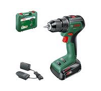 Bosch Home and Garden atornillador a batería UniversalDrill 18V-60 (1 batería de 2,0 Ah, sistema de 18 V, en maletín de transporte)