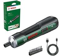 Bosch home and garden destornillador a batería pushdrive set de inici
