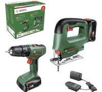 Taladro y sierra de calar 18v 2x2ah bosch