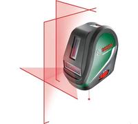 Bosch – Láser líneas cruzadas UniversalLevel 3 – 3 líneas, línea vertical 90° + barra telescópica