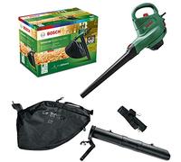 Bosch Home and Garden - Soplador eléctrico de hojas y aspiradora UniversalGardenTidy 3000 (3000 W, bolsa de recogida de 50 l, velocidad variable, para soplar, aspirar hojas trituradas, peso: 4,7 kg,