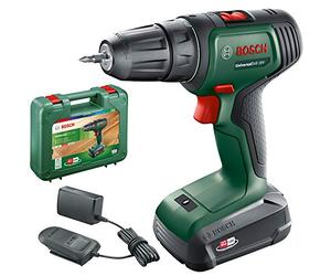 Bosch Home and Garden UniversalDrill - taladro y atornillador a batería, 18 V (1 batería, sistema de 18 V, en maletín)