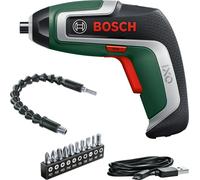 Bosch Atornillador con batería IXO Flexi Set compacto – 7ª gen, 3,6 V, plegable 180°, 10 puntas