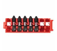 BOSCH ITDPH2105C - Brocas de inserción Impact Phillips® #2 con clip para sistema de caja personalizada (5 piezas)