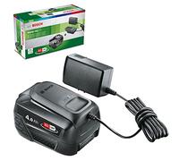 Bosch Juego básico de 18 V de batería y Cargador (batería de 4,0 Ah, Cargador AL 18V-20, Sistema de 18 V, en Caja)