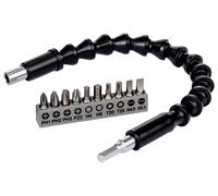 Bosch - Juego de 11 puntas con extensión flexible de plástico 2608522377