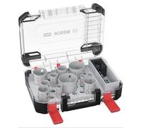 Bosch Juego de sierras perforadoras Pro Multi Material Power Change Plus – 14 piezas, 20–76 mm