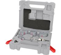 Bosch Juego de 15 sierras perforadoras multimaterial (para madera blanda, paneles de yeso, diámetro de 20-76 mm, taladro y destornillador)