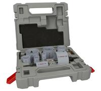 Bosch juego de 17 sierras perforadoras multimaterial ? adaptador est