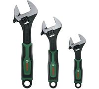 Bosch Set de llaves ajustables de 3 piezas (Accesorios Herramientas Manuales)