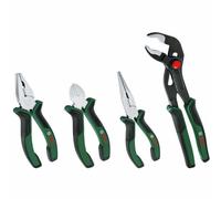 Bosch Juego de 4 alicates de acero al carbón (verde/negro)