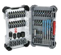 Bosch - Juego de 40 piezas de puntas, taladros y vasos. 2608521U85