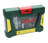 Bosch - Juego de 41 piezas de puntas, brocas y llaves de vaso, con destornillador angular 2607017316