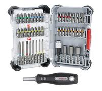 Bosch Juego de 45 puntas de destornillador extraduras – 44+1 piezas, accesorios profesionales