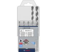 Bosch Juego de brocas PRO HEX-5 – 5 piezas para hormigón y piedra dura Ø 4-10 mm