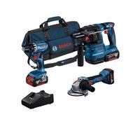 Bosch - Juego de 7 piezas de herramientas, baterías y cargador 0615A5007L