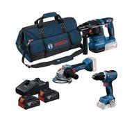 Bosch - Juego de 7 piezas de herramientas, baterías y cargador 0615A50094