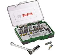 Bosch Juego de Atornillar 27 Piezas con Trinquete