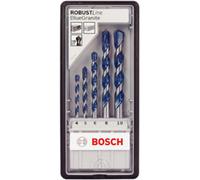 Bosch Professional Set Robust Line con 5 brocas CYL-5 para hormigón y granito (Ø 4-8 mm, accesorios de martillo perforador), Multicolor, Size