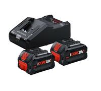 Bosch - Juego de cargador de 16 A y 2 baterías de iones de litio de 18 V y 8,0 Ah 1600A02X03
