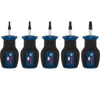 Bosch Juego de destornilladores cortos Torx PRO, 5 unidades | Accesorios Herramientas Manuales