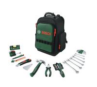 Kit de herramientas mochila Bosch 60 piezas almacenamiento organizado Rojo - Nuevo