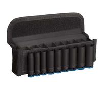 Bosch Juego de 9 llaves de vaso Pro Impact (56 x 28,4 mm, accesorios profesionales para taladro y destornillador)