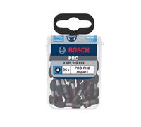 Bosch Puntas para atornillar de impacto Caja Tic-Tac 25 puntas Impact PH2 25 mm