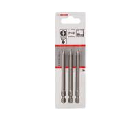 Bosch - Juego de puntas PH2, longitud 89 mm, 3 piezas 2607001535