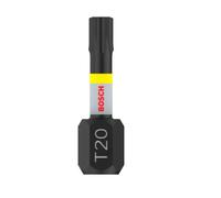 Bosch Puntas de atornillar Impact Control T20, 25 mm, vástago hexagonal, Pick and Click (2 unidades)