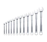 Bosch Juego de llaves combinadas 12 piezas – cromo vanadio, 6–19 mm, uso universal
