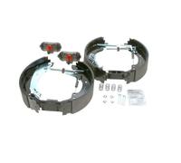 Bosch KS539 Kit Super Pro Kit de freno trasero de tambor 1 juego completo premontado