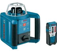 Bosch - Láser giratorio, alcance 300 m, con receptor y accesorios 0601061501