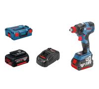 Bosch - Llave de impacto AKU 18V, 2x batería 5,0 Ah Li-Ion, cargador 06019G4201