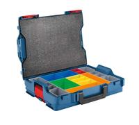 Bosch Professional Maletín L-BOXX (carga hasta 100 kg) + set de 12 cajas insertables