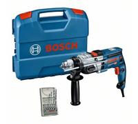 Bosch Martillo Perforador GSB 20-2, Con Juego De Brocas Para Piedra De 7 Piezas