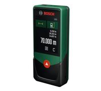Bosch Medidor láser PLM70-27 (rango de medición hasta 70 m, nivel de burbuja digital, pantalla táctil de 2,4", función de medición indirecta, cálculos de área y volumen)